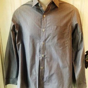 Men's sharp looking striped dress shire